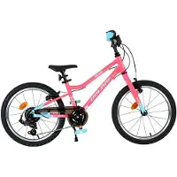 Volare Milano Kinderfiets - Meisjes - 18 inch - Roze - 6 Speed