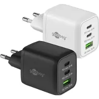 Wentronic 65W USB-C PD GaN Multiport Snellader - 2x USB-C en USB-A