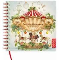 Comello Agenda - 2027 - Familie - Carousel - 6pers. - 17mnd. - Zachte kaft - 19x20,5cm