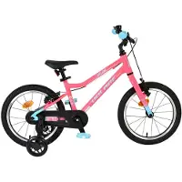 Volare Milano Kinderfiets - Meisjes - 16 inch - Roze - Twee handremmen