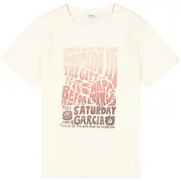 Garcia Shirt beige / chocoladebruin / lichtroze / offwhite