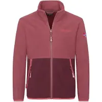 TROLLKIDS - Kid's Storfjord Jacket - Fleecevest 122, rood