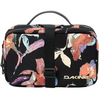 Dakine - Toilettassen - Split Hanging Travel Kit Dark Ephemera voor Unisex van Gerecycled Polyester - Zwart