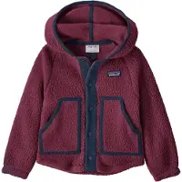 Patagonia - Voor kinderen tot 6 jaar - Baby Retro Pile Jkt Berry Fig voor Unisex - Kindermaat 2 jaar - Paars