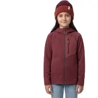 Vaude - Kid's Rokua Fleece Jacket - Fleecevest 104, rood