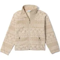 Columbia - Kid's Sequoia Grove Printed Full Zip Fleece - Fleecevest XL, beige