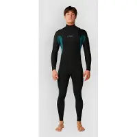 Rip Curl Dawn Patrol 4/3 Mm Lange Mouwen Neopreen Wetsuit Met Borst Rits