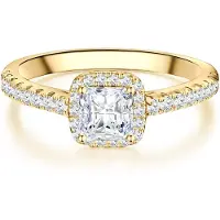Trilani Ring goudgeel / transparant