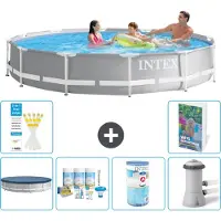 Intex Prism Frame Zwembad, rond - 366x76 cm - 5-delig, model S34