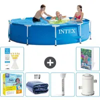 Intex Framezwembad, rond - 305x76 cm - 5-delig, model S10
