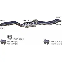 ERNST 284042 Uitlaat middendemper