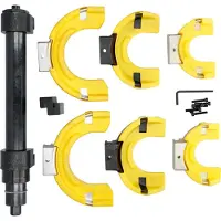 Ks Tools BT651200 Veerspanset, 15-delig, met kunststof bescherminlays