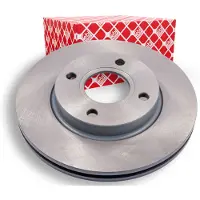 FEBI BILSTEIN Remschijf 12578, voorkant, geventileerd , 1 Stuk