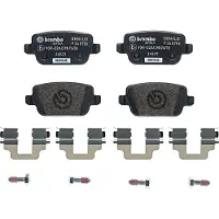 Brembo Remblokset Xtra P 24 075X, achter