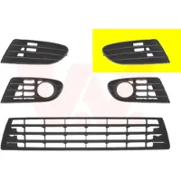 VAN WEZEL 5895591 Ventilatiegrille, bumper