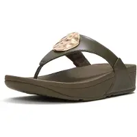 FitFlop Lulu Adornment Teenslippers GROEN - Maat 38