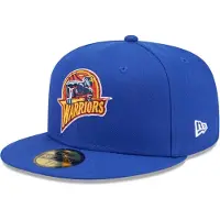 New Era Golden State Warriors 59Fifty Hardwood Classics Cap Blauw | 7/1.4