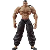 Digism Baki Hanma Digaction Action Figure Retsu Kaioh 7 cm