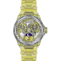 Invicta Reserve 50035 Herenhorloge - Automatisch Uurwerk - Roestvrij Staal met Zilveren Wijzerplaat - 50 mm