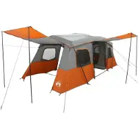 vidaXL Instant Tent met Regenhoes Waterdicht 3-persoons