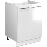 Vicco Wastafelkast Fame-Line Wit Hoogglans/Wit 60 cm, Model 65101