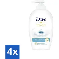 Dove 4 x Handzeep - Care & Protect - Diep Reinigend - 250 ml - Handzeep - - Verzorging - Hydratatie - Antibacterieel