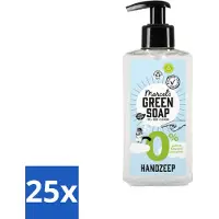 Marcel's Green Soap 25 x - Handzeep 0% - Zachte verzorging - 250 ml - Handzeep 0% - Gevoelige Huid - Milde Reiniging - Plantaardige Glycerine - Allergiegevoelig
