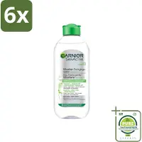 Garnier - SkinActive - Micellair Reinigingswater - Vette Huid - Verzachtend & Reinigend - 400 ml - Voordeelverpakking - 6 stuks - Micellair reinigingswater - Reiniging gezicht
