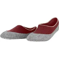 Falke Cosyshoe Noppen op de zool wol huissokken dames rood - maat 39-40