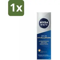Nivea 1 x MEN - Anti-Age - Hydraterende Gezichtsgel met Hyaluron - 50 ml - Anti-aging Gel - Hyaluronzuur Gel - Gezichtsgel Mannen - Hydraterend Gezichtsgel - Anti-aging Huidverzorging