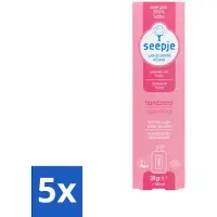 Seepje 5 x - Handzeep - Rijke Geur en Hydratatie - Lavendel met Tonka - Navulverpakking - 38 g - Voordeelverpakking - 5 stuks