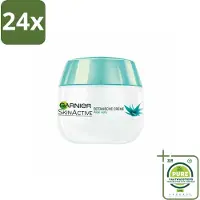 Garnier - SkinActive - Botanische Dagcrème - Aloë Vera - Voor ieder Huidtype - 50 ml - Voordeelverpakking - 24 stuks - Dagcrème - Aloë vera
