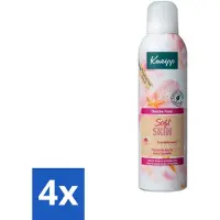Kneipp 4 x - Douche foam - Soft Skin - Voor droge en gevoelige huid - 200 ml - Douche Schuim - Zachte Huid - Gevoelige Huid - Amandelbloesem - Natuurlijke Oliën