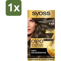 Syoss Oleo Intense - Haarverf - 5-54 - Licht Asbruin - 115ml