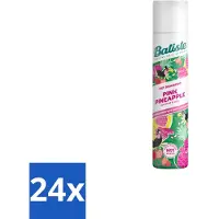 Batiste – Pink Pineapple – Droogshampoo – Frisse, zoete geur – Verfrist en geeft volume – 200 ml - Voordeelverpakking - 24 stuks