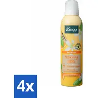 Kneipp 4 x - Douche schuim - Morning Kiss - Oranjebloesem - 200 ml - Douche Foam - - Orangenbloesem - Verzorging - Hydrateren