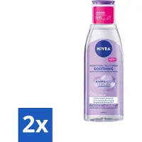 Nivea 2 x - Micellair Water - Gevoelige Huid - Anti-Restant - Verwijdert Waterbestendige Make-up - 200 ml - Micellair Water - Reinigingswater - - Gevoelige Huid - Make-up Remover