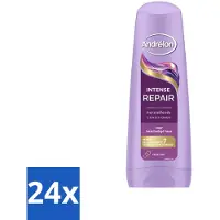 Andrélon 24 x – Conditioner – Intense Repair – 200 ml - Haar Herstellen - Haar Beschermen - Haar Versterken - Keratine - Haar Schade