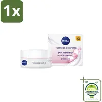 Nivea 1 x - Essentials Dagcrème - Voedende Gezichtscrème - SPF 30 - Met Amandelolie & Sheaboter - Droge huid - 50 ml - Dagcrème - Voeden Dagcrème - Droge Huid - SPF 30 - Amandelolie