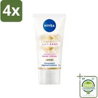 Nivea - Handcrème - Luminous630 Tegen Vlekken - SPF 15 - Tegen pigmentvlekken - Voor jonger ogende handen - 50 ml - Voordeelverpakking - 4 stuks - handcrème - Anti-pigmentvlekken