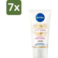 Nivea - Handcrème - Luminous630 Tegen Vlekken - SPF 15 - Tegen pigmentvlekken - Voor jonger ogende handen - 50 ml - Bulkverpakking - 7 stuks
