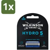 Wilkinson Sword 1 x - Navulmesjes - Hydro 5 Skin Protection - Beschermend - 4 mesjes - Scheermesjes Mannen - Huidbescherming - Scheren Zonder Irritatie - Hydro 5 Skin Protection - Navulmesjes