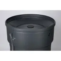 Homesaver Regenton met plantenbak – 320 liter – Antraciet – Kunststof – Compleet