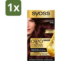 Syoss Oleo Intense - Haarverf - 4-23 - Bordeaux Rood - 115ml