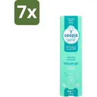 Seepje - Douchegel - Duurzaam & Handig - Eikenmos en Neroli - Navulling - 38 gr - Bulkverpakking - 7 stuks