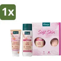 Kneipp 1 x - Soft Skin Moments Geschenkset - Douchegel - Huidverzorging - Gevoelige Huid - Douchegel - Body Milk - Amandelolie