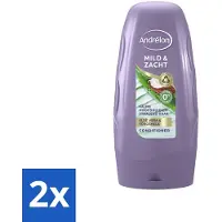 Unilever Andrélon - Mild & Soft - Conditioner - 250 ml - Voordeelverpakking - 2 stuks