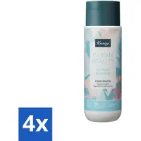 Kneipp 4 x - Douchegel - Clean Beauty - Algen & Zeezout - 200 ml - Douchegel - Algen - Zeezout - Biologische Ingrediënten - Natuurlijke Verzorging