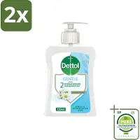 Dettol - Handzeep - Gentle - Kamille & Katoenbloesem - 250 ml - Voordeelverpakking - 2 stuks - Handzeep - Antibacterieel