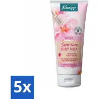 Kneipp 5 x - Body lotion - Soft Skin - Amandelbloesem - 200 ml - Body Lotion - Droge Huid - Gevoelige Huid - Amandelolie - Shea Butter